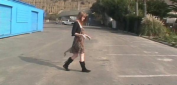  Faye Reagan public flashing